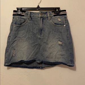 jean skirt